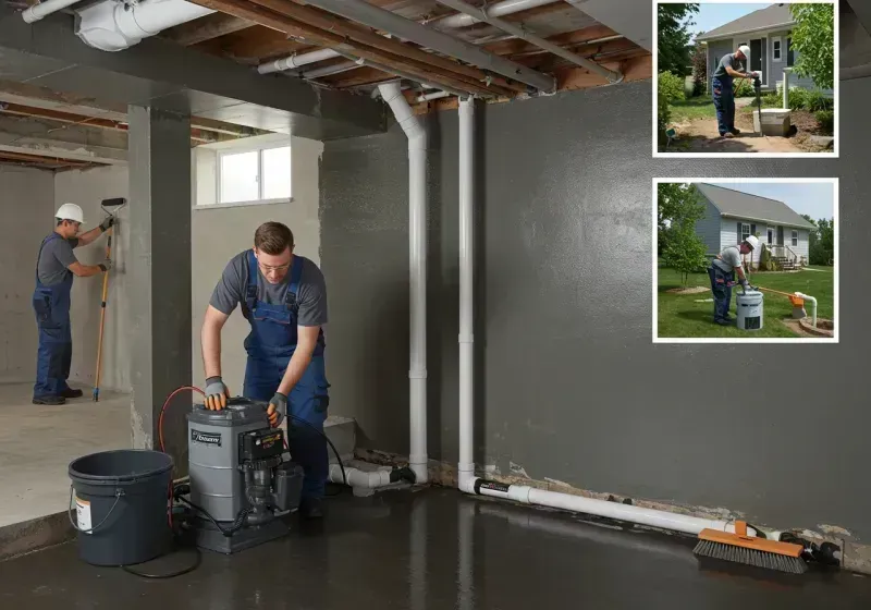 Basement Waterproofing and Flood Prevention process in Surry County, NC